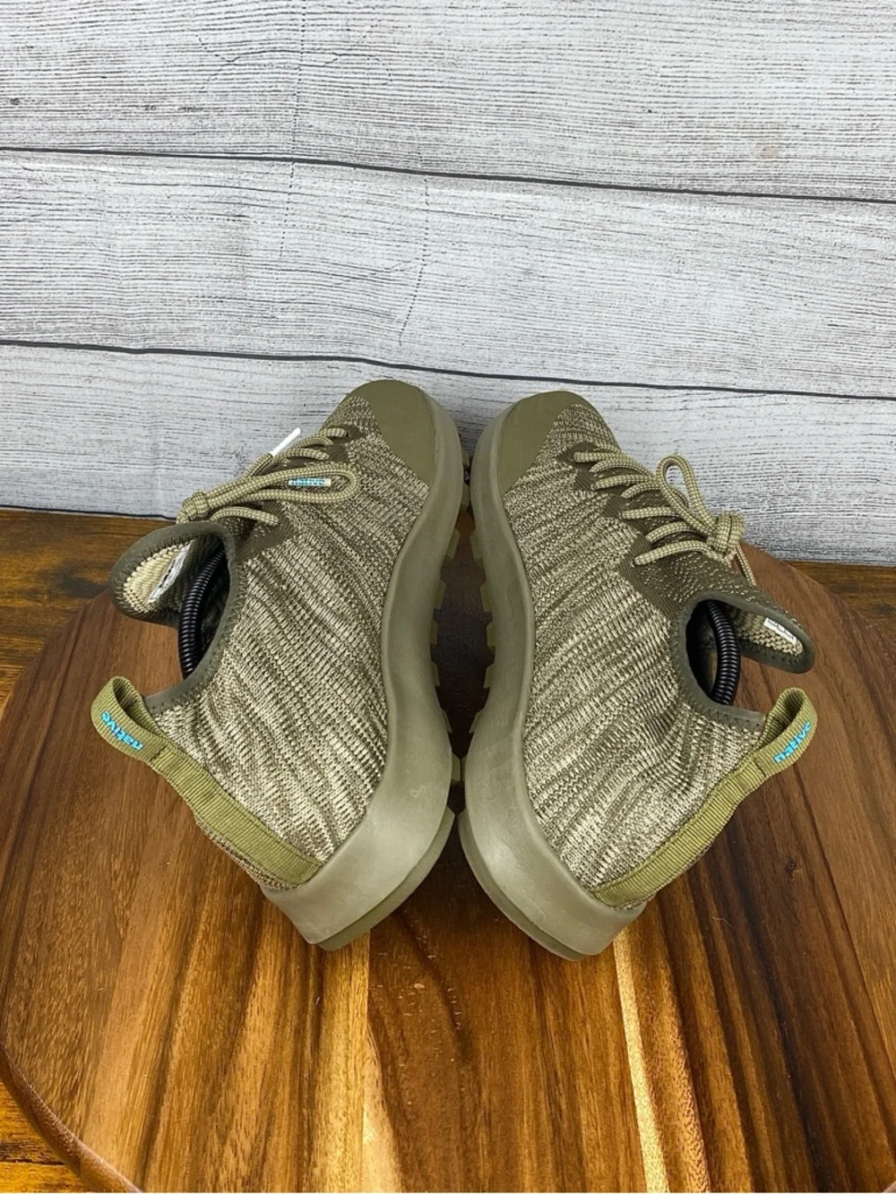 Native Shoes AP Proxima LiteKnit Olive Green Sneakers Men’s Shoe Size 10.5